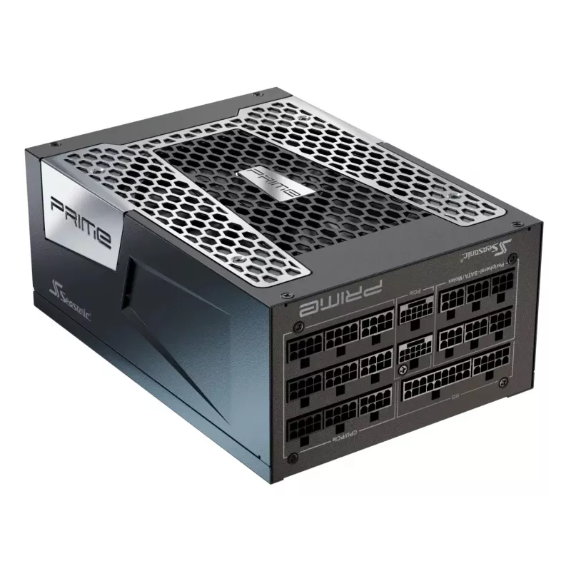 Seasonic Prime PX-2200 barošanas bloks, 80 PLUS Platinum, pilnībā modulārs, ATX 3.1, PCIe 5.1 - 2 200 vati