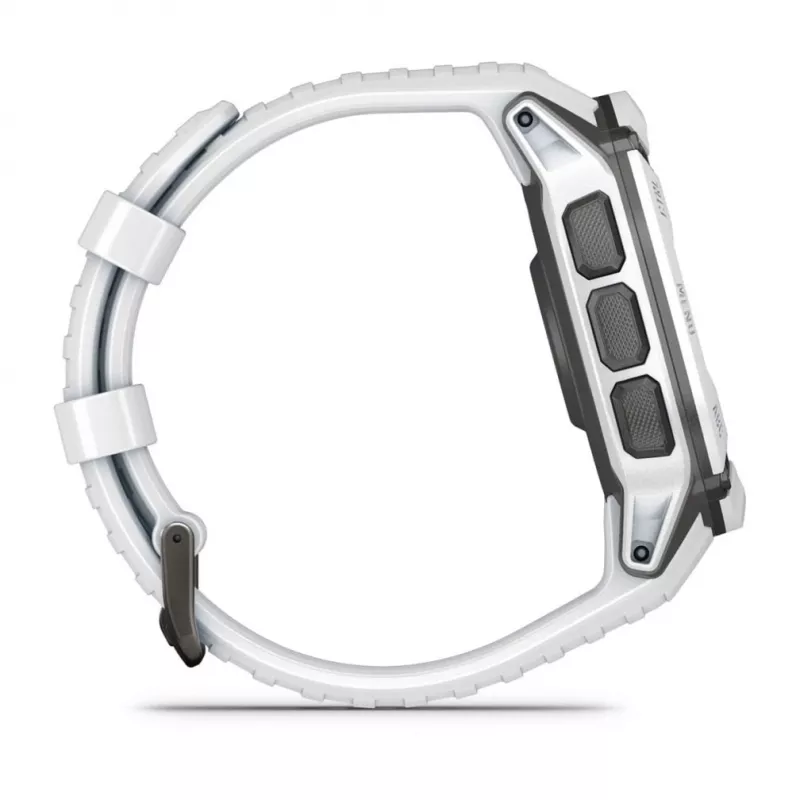 Garmin Instinct 2X Solar 2,79 cm (1,1 inch) MIP 50 mm digitāls 176 x 176 pikseļi skārienjutīgs balts GPS (satelīts)