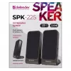 DEFENDER SPK-225 vadu skaļruņi, 2.0, 4 W RMS, USB/DC 5 V, 3,5 mm, melni