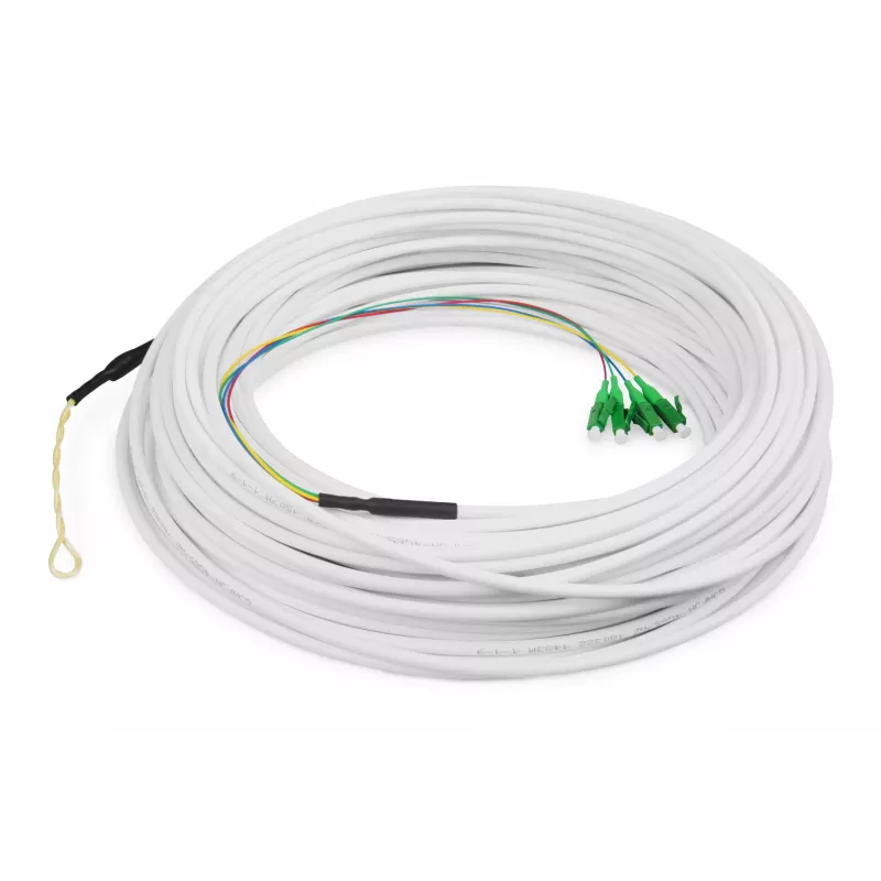 Digitus FTTH nolaižamais kabelis, vienmoda, 4 šķiedras, 30 m, LC/APC