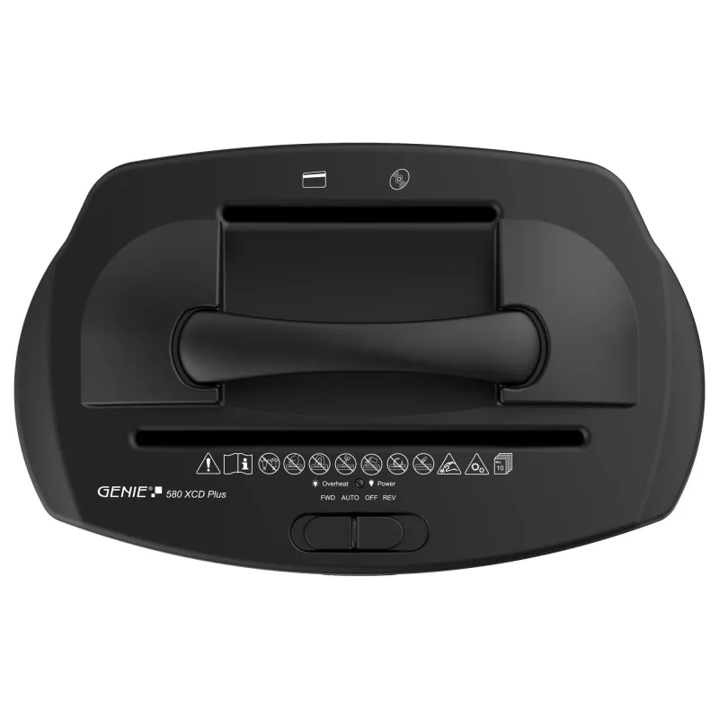 GENIE papīra smalcinātājs 580 XCD Plus melns