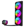 Gamemax | CPU Liquid cooler | ICEBURG 360 INFINITY | Melns