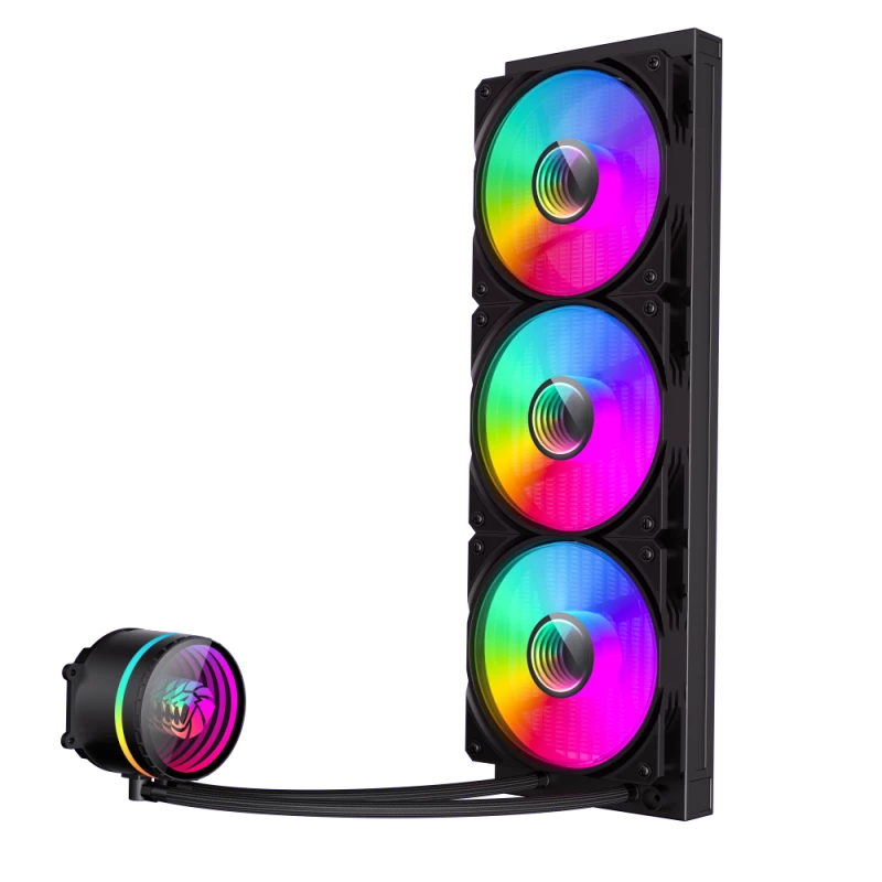 Gamemax | CPU Liquid cooler | ICEBURG 360 INFINITY | Melns