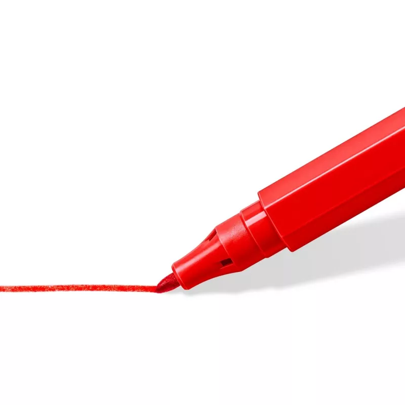 Fineliner pildspalvas Staedtler 326 C10 E1, ultra smalks 1 mm uzgalis, dažādas krāsas, 10 gab. iepakojumā