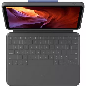 Logitech 920-011200 mobilās ierīces tastatūra QWERTZ vācu valodai Smart Connector grafīta