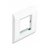 Moduļu turētājs DeLOCK Easy 45 80x80 mm Balts