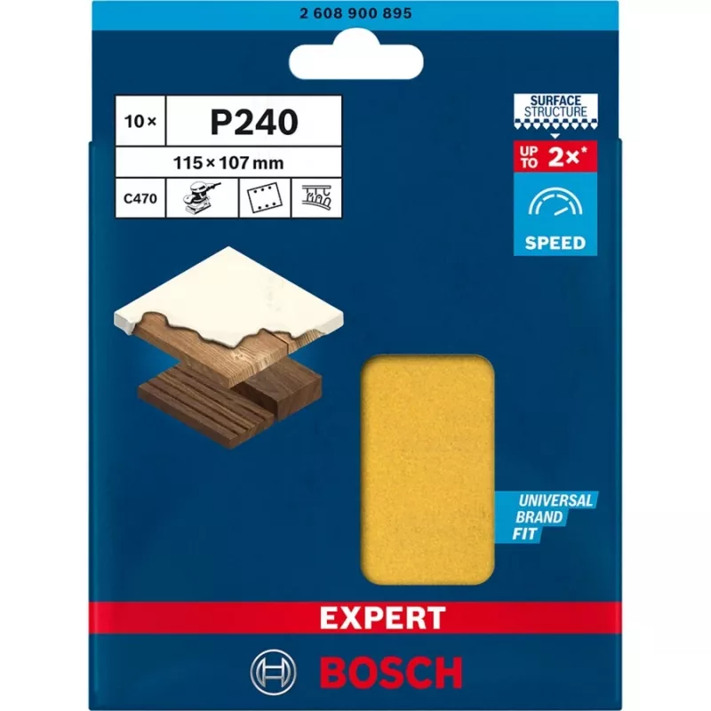Bosch 2 608 900 895 rotējošā instrumenta slīpēšanas/slīpēšanas piederums Kokam Slīploksne