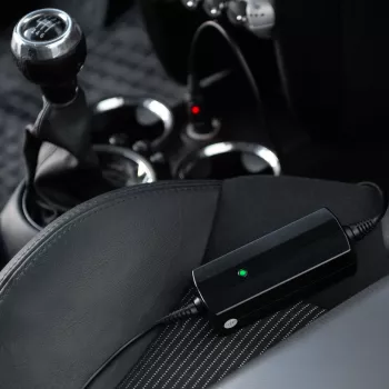 Akyga AK-ND-84 auto barošanas adapteris Dell klēpjdatoriem, 65 W, 19,5 V / 3,33 A, 4,5 x 3,0 mm + tapa, 12 V ieeja