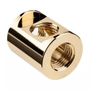 Armatūra EK Water Blocks Misiņš Zelts 28 mm augstums 2,3 cm diametrs