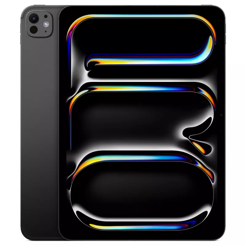 iPad Pro 11 M5, Space Black, 2TB, Wi-Fi + Cellular, standarta stikls