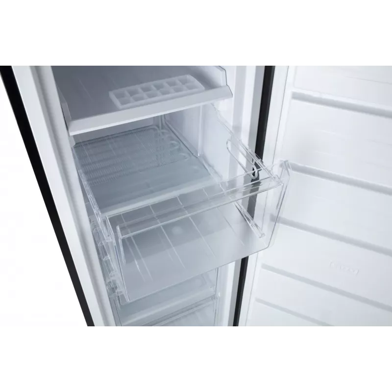 Vertikālā saldētava MPM MPM-182-ZS-13, 168 L ietilpība, brīvstāvoša, maināma durvju vēršanās puse, 1430×550×580 mm, energoefektivitātes klase E