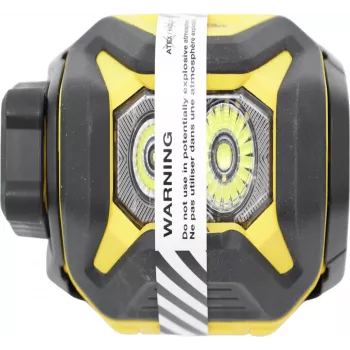 Galvas lukturis Petzl PIXA melns — 80 lūmenu, 3 apgaismojuma režīmi, kompakts darba lukturis