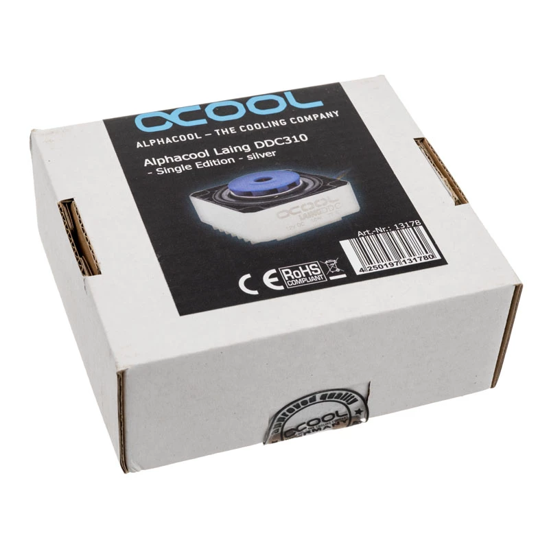 Alphacool Laing DDC310 sūknis, Single Edition, sudraba