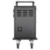Manhattan uzlādes ratiņi 32 nodalījumiem, iPad līdz 13 collām, MacBook Air līdz 13 collām un Chromebook līdz 14 collām, izmantojot USB-C, arī citiem planšetdatoriem/viedtālruņiem (ar ierīces USB-C kabeli), nodalījumi 330x22x235 mm, ierīču uzlādes kabeļi n