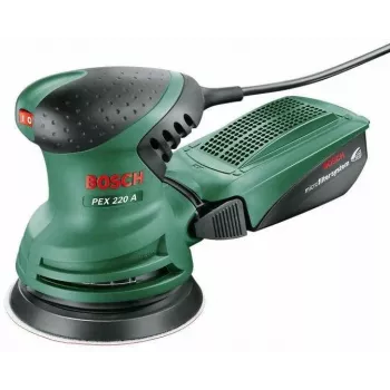 Bosch PEX 220 A orbitālā slīpmašīna 24000 OPM melna, zaļa