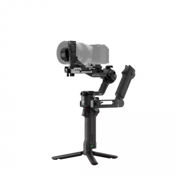Rokas kameras stabilizators DJI RS 5 combo — alumīnijs, 30 h akumulators, 1,46 kg, melns
