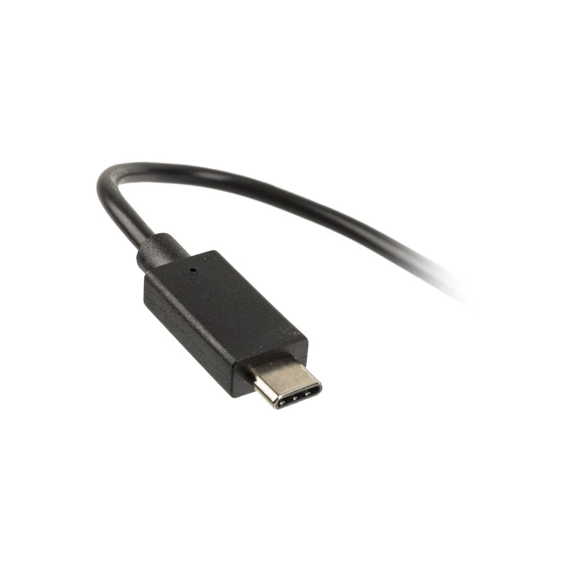Iekštelpu maiņstrāvas ātrais lādētājs Akasa AK-PK15-02CM — 15W, USB-C 3A, 1,5 m kabelis, melns