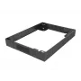 Rack plinth LANBERG CK01-66-B, 19 inch (48.3 cm) mounting, 600 mm width, Melns