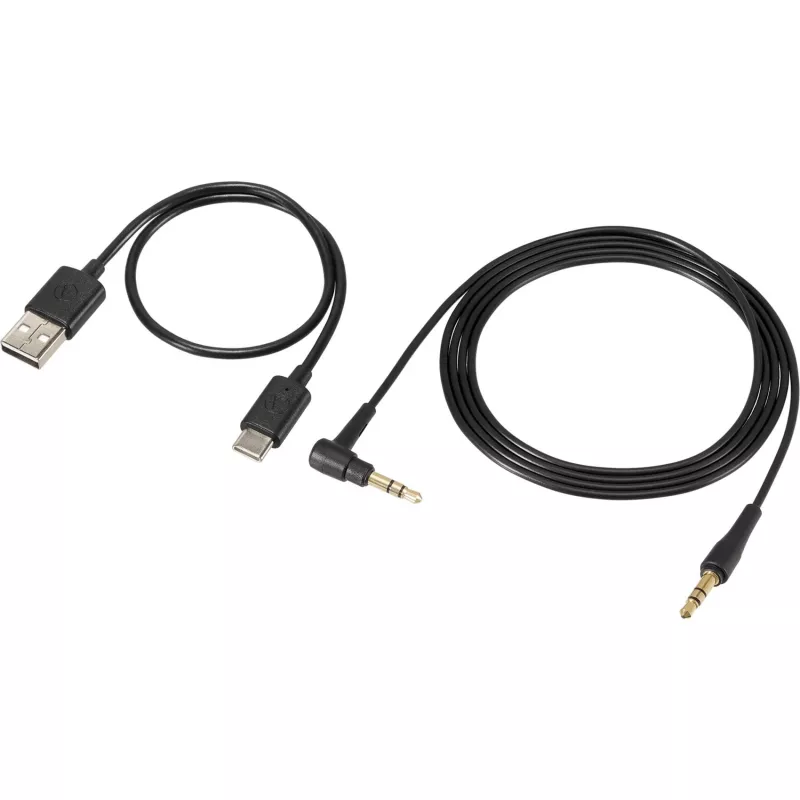 AUDIO-TECHNICA bezvadu UZLIEKAMĀS austiņas ATH-M20XBT, Melna