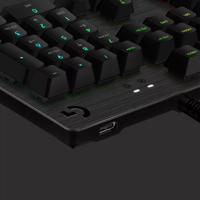 Logitech G512 Gaming tastatūra, melna, vadu, Šveices, 920-009347