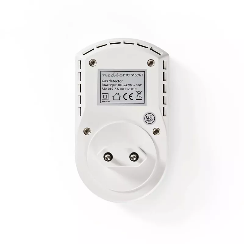 Nedis DTCTG10CWT gāzes detektors (LPG, dabasgāze)