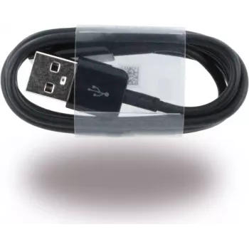 Samsung uzlādes kabelis datu pārsūtīšanai - USB uz Type C - 1,5 m - melns, vairumā - kabelis - digitālais/datu