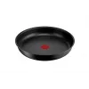 Cepešpannu komplekts Tefal L7649253 — 24 cm un 28 cm indukcijas, noņemams rokturis