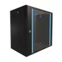 Sienas skapis Extralink Extralink Rackmount cabinet 12U 600x450 Melns