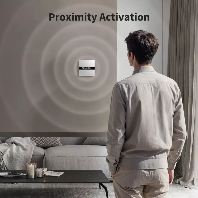AQARA displeja slēdzis V1 (WS-K02D) - Zigbee slēdzis ar displeju