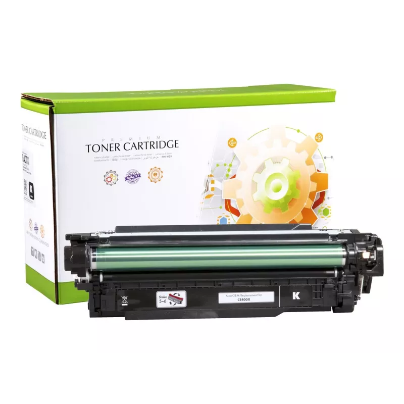 tonera kasete Static Control 002-01-SE400X, Saderīga, Melns, 1 pc