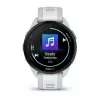 Viedpulkstenis GARMIN Forerunner 165 Music — GPS, 1,2 collu AMOLED, 43 mm korpuss, 11 dienu akumulators, 5 ATM, 4 GB, Pelēks