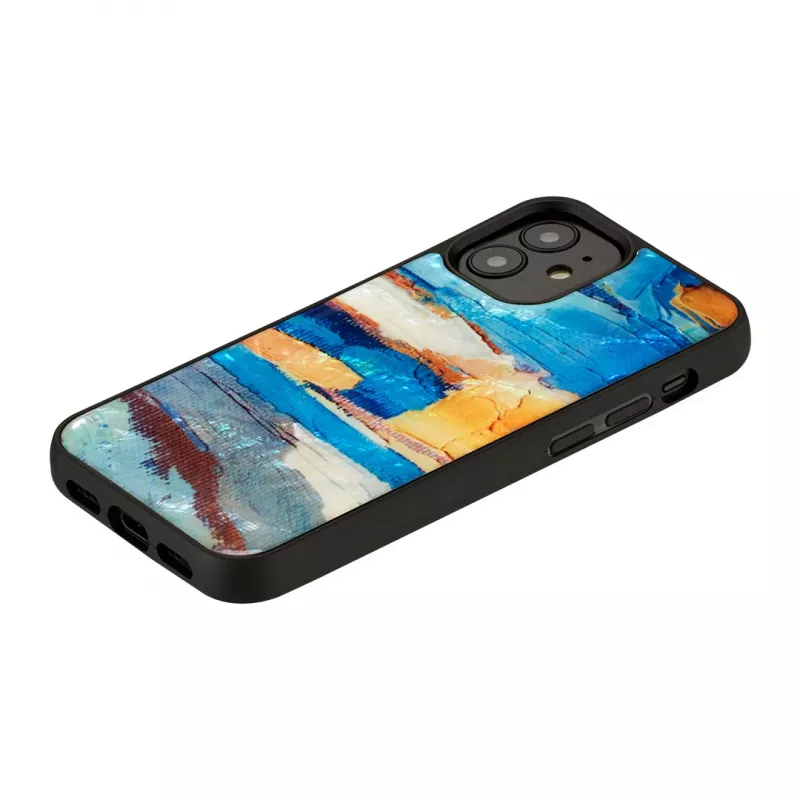 Aizsargmaciņš iKins Apple iPhone 12 mini — debeszils