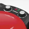 Picu krāsns G3FERRARI G10032 — 1200 W, akmens cepšanas virsma, maks. 400 °C, 31 cm pica, mehānisks taimeris, sarkana