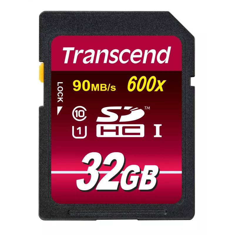 Zibatmiņa Transcend 32 GB SDHC UHS-I 600x TS32GSDHC10U1