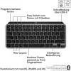 Tastatūra Logitech MX Keys Mini For Mac QWERTZ vācu melna pelēka