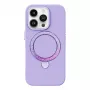Aizsargājošs tālruņa futrālis Joyroom PN-14L4 Dancing Circle iPhone 14 Pro Max, violets, plāns