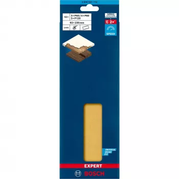 Slīpēšanas loksne Bosch EXPERT 2608901112 93x230 mm – komplektā 10 gab.