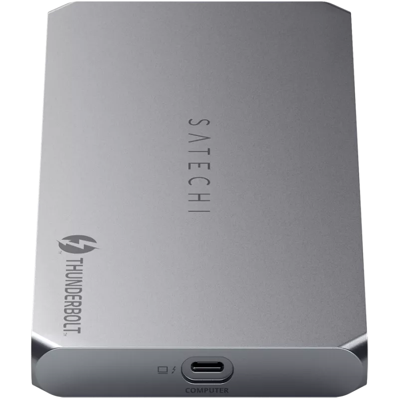 Satechi Thunderbolt 4 Dock ST-DT4MDM-EU — Thunderbolt 4 dokstacija, 2× HDMI 2.0, 2× USB-A 3.2