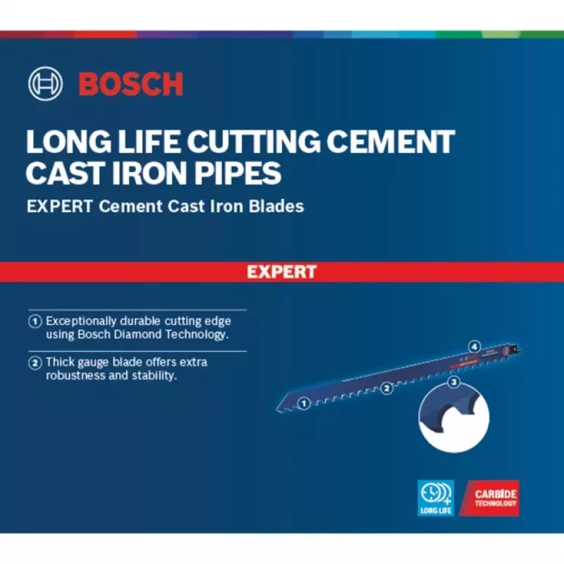Bosch S 1750 RD zobena zāģa asmens dimanta 1 gab.
