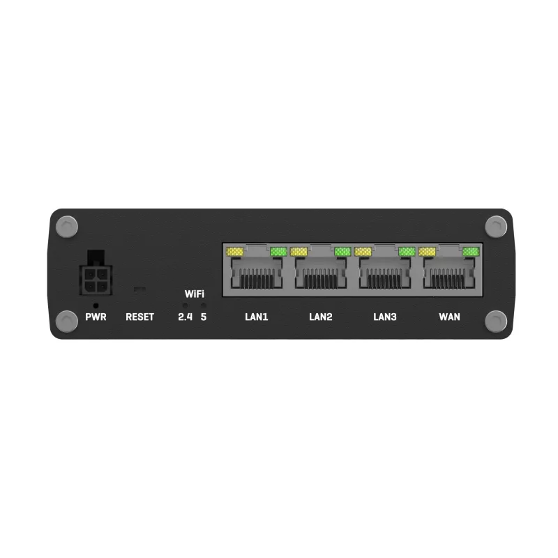 Teltonika RUTM10 bezvadu maršrutētājs Gigabit Ethernet Divu joslu (2.4 GHz / 5 GHz) Melns