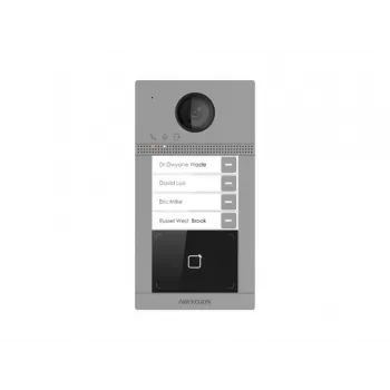 Video ieejas sistēma Hikvision DS-KV8413-WME1(C) 2 MP pelēka IP65