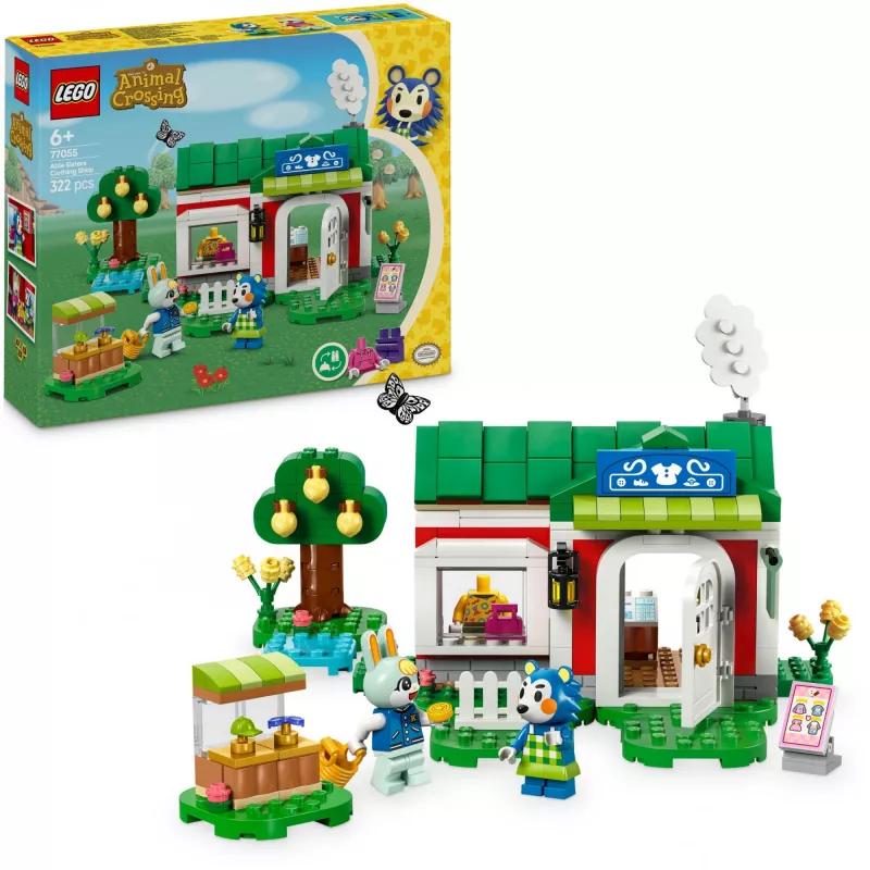 Animal Crossing 77055 Able Sisters apģērbu veikals