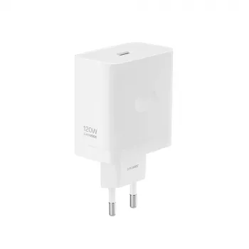 Mobilo ierīču lādētājs realme RMTC120W universāla ātrā uzlāde balts