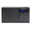 Radio DENVER DAB-51B — kompakts digitālais radio ar DAB+/FM/AM, melns
