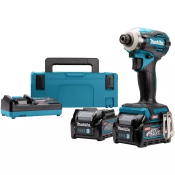 Makita XGT TD001GD201 - Trieciena uzgriežņu atslēga - Bezvadu
