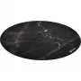 Grīdas paklājiņš krēslam Arozzi Zona Round Floor Pad — Melns Marble, apaļš aizsargpaklājiņš cietām grīdām un grīdām ar zemu paklāju
