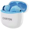 Canyon TWS-5 CNS-TWS5BL Austiņas – Patiesi bezvadu – Bluetooth 5.3 – Iekšauss – USB-C uzlādes futrālis – Skārienjutīga vadība – līdz 38h darbības laiks – Melns