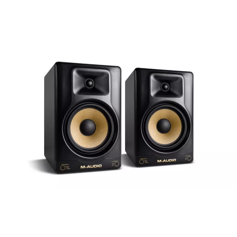 Aktīvais monitora skaļrunis M‑Audio Forty Eighty, 80 W, 2‑joslu, 8 collu zemfrekvenču skaļrunis, 1,25 collu augstfrekvenču skaļrunis, XLR/TRS ieejas, MDF korpuss