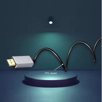 DisplayPort uz HDMI kabelis Helos 288453, 1,0 m, digitālais video
