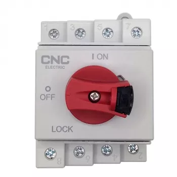 Līdzstrāvas atdalītājslēdzis CNC NV821822 4 polu 32A 1000 VDC